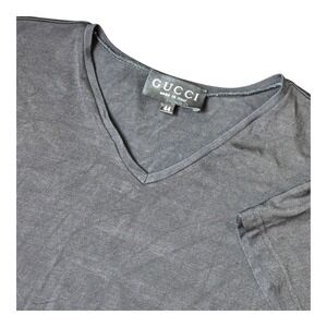Gucci Basic Black‎ Short Sleeve Shirt Stretch Women's 44 (M)